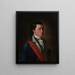 Major Roger Alden - John Trumbull — gerahmtes Bild an der Wand