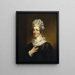 Portrait von Mme John Trumbull - John Trumbull — gerahmtes Bild an der Wand