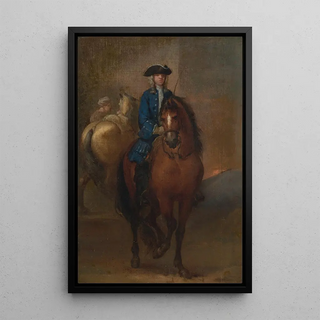 John Vanderbank - A Young Gentleman Riding a Schooled Horse.webp
