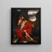 Caius Marius im Zentrum der Ruinen von Karthago - John Vanderlyn — gerahmtes Bild an der Wand