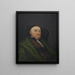 Élias Boudinot - John Vanderlyn — gerahmtes Bild an der Wand