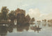 Ein Schloss am Wasserufer - John Varley — Ansicht des Kunstwerks