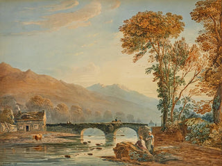John Varley - Beddgelert Bridge North Wales.webp