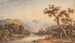 Pont de Beddgelert mit Snowdon im Hintergrund - John Varley — Ansicht des Kunstwerks