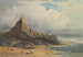 Figuren am Strand in Barmouth, Nordwales - John Varley — Ansicht des Kunstwerks