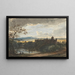 Palais de Linlithgow - John Varley — gerahmtes Bild an der Wand