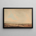 Vallée de Clwyd, Pays de Galles - John Varley — gerahmtes Bild an der Wand