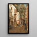 Rue du Sharouri au Caire - John Varley le Jeune — gerahmtes Bild an der Wand