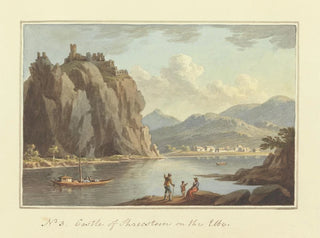 John Warwick Smith - Castle of Schrecstein on the Elbe.webp