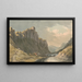 Craig y Ladron, der Abgrund der Diebe - John Warwick Smith — gerahmtes Bild an der Wand