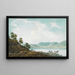 Ansicht von Windermere vom Bauernhof Belle Grange - John Warwick Smith — gerahmtes Bild an der Wand