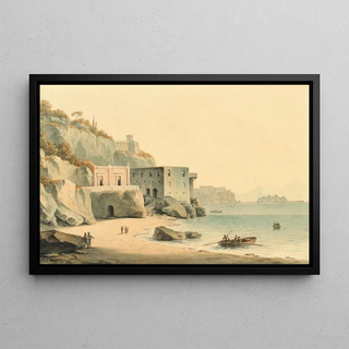 John Warwick Smith - The Bay of Naples from the beach at Posillipo.webp
