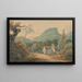 L'Ermitage à Frascati - John Warwick Smith — gerahmtes Bild an der Wand