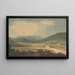 La jonction de Lyon et Tay - John Warwick Smith — gerahmtes Bild an der Wand