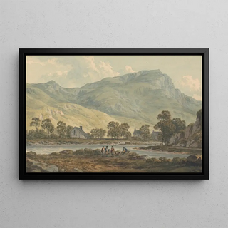 John Warwick Smith - The Priory of Beddgelert Caernarfonshire.webp