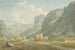 Dorf Stonethwaite und Eagle Cragg Borrowdale - John Warwick Smith — Ansicht des Kunstwerks