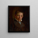 Kopf eines Jungen - John Washington Love — gerahmtes Bild an der Wand