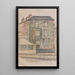 Quinze Downshire Hill Hampstead - John Werge — gerahmtes Bild an der Wand