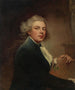 Portrait des Künstlers in halber Körpergröße, der ein Portfolio hält - John Westbrooke Chandler — Ansicht des Kunstwerks