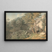 Canonteign Devon - John White Abbott — gerahmtes Bild an der Wand