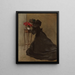 Bol aus Bronze - John White Alexander — gerahmtes Bild an der Wand