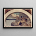 Freske von Cairn in der Serie Evolution des Buches - John White Alexander — gerahmtes Bild an der Wand
