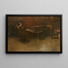 Das Klavier - John White Alexander — gerahmtes Bild an der Wand