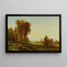 Allant chercher le troupeau - John William Casilear — gerahmtes Bild an der Wand
