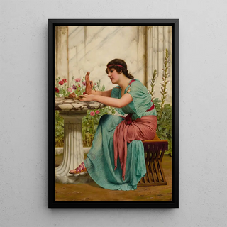 John William Godward - A Dilettante.webp