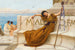Eine Priesterin des Bacchus - John William Godward — Ansicht des Kunstwerks