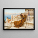 Eine Priesterin des Bacchus - John William Godward — gerahmtes Bild an der Wand