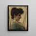 Dora 1887 - John William Godward — gerahmtes Bild an der Wand
