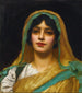 Kopf eines Mädchens, Atalante - John William Godward — Ansicht des Kunstwerks
