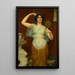 Ione - John William Godward — gerahmtes Bild an der Wand
