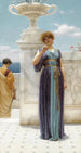 Die Verlobungsring - John William Godward — Ansicht des Kunstwerks