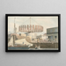 Moulin circulaire, King Street, New York - John William Hill — gerahmtes Bild an der Wand