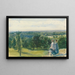 in Richmond Park - John William Inchbold — gerahmtes Bild an der Wand