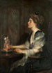 Portrait Christiana Lily Macdonald - John William Schofield — Ansicht des Kunstwerks