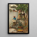Orangenhain - John William Waterhouse — gerahmtes Bild an der Wand