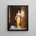 La Fileuse - John William Waterhouse — gerahmtes Bild an der Wand