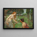 Studie für Phyllis und Démophon - John William Waterhouse — gerahmtes Bild an der Wand