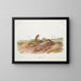 Souris sauteuse américaine mâle et femelle à taille naturelle - John Woodhouse Audubon — gerahmtes Bild an der Wand