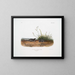Mole shrew de Brewer à taille naturelle - John Woodhouse Audubon — gerahmtes Bild an der Wand