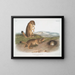 Spermophile von Ludovic - John Woodhouse Audubon — gerahmtes Bild an der Wand