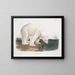 Bär männlich - John Woodhouse Audubon — gerahmtes Bild an der Wand