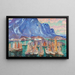 Die Flotte - Jonas Lie — gerahmtes Bild an der Wand