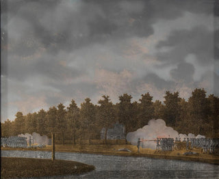 Feuerschuss auf die Vaartse Rijn bei Jutphaas - Jonas Zeuner — Ansicht des Kunstwerks