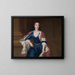 Dame Anne Cavendish - Jonathan Richardson l'Ancien — gerahmtes Bild an der Wand