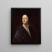 Sir Andrew Fountaine - Jonathan Richardson der Ältere — gerahmtes Bild an der Wand