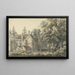 Das Refektorium des Klosters Saint-Augustin Canterbury - Jonathan Skelton — gerahmtes Bild an der Wand